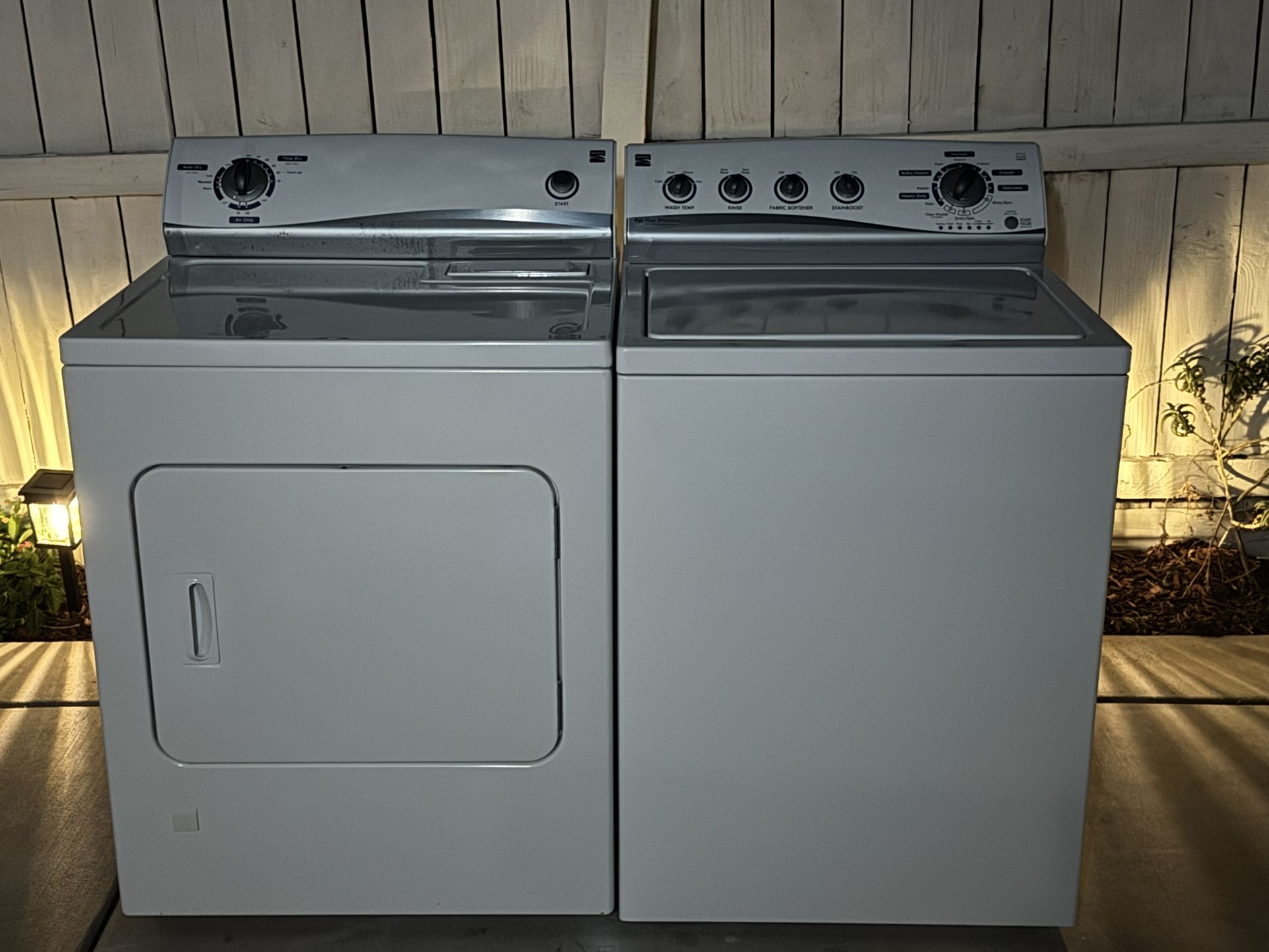 Free Delivery - Matching Washer And Dryer