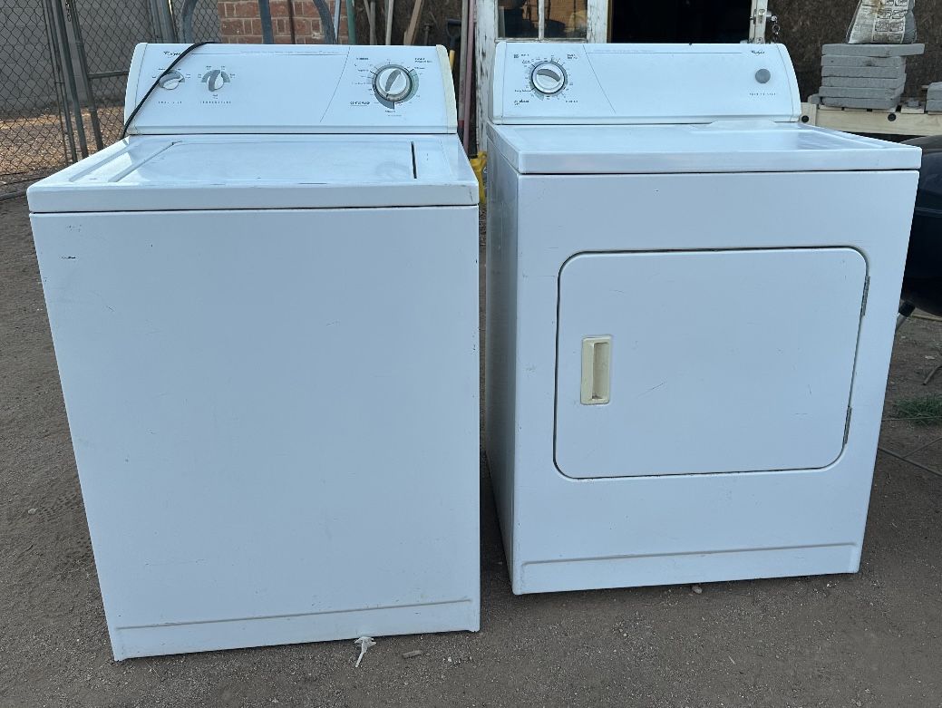 Whirlpool Washer And Dryer