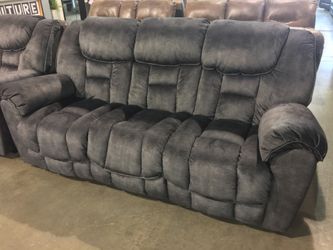 2Pc Reclining Sofa and Loveseat Set Sale
