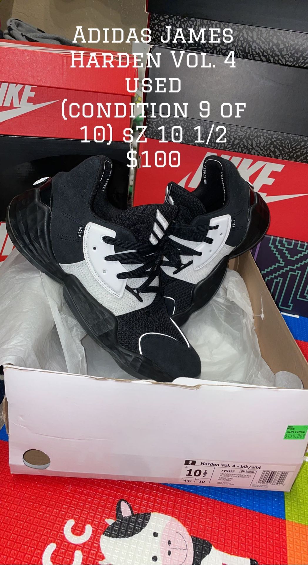 Adidas James Harden Signature Shoe