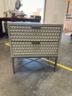 Grey Nightstand