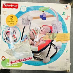 Fisher Price Luv You Zoo Swing And Seat