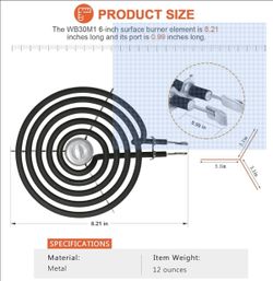 Surface burner heating element