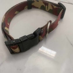 Army Dog Collar Heavy Duty Nylon Military Small Dog