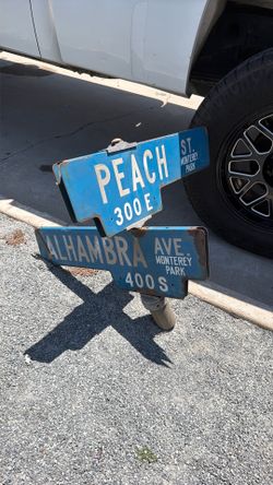 Street signs