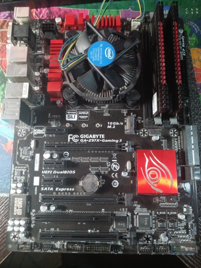Gigabyte Gaming 3 Intel I7-4790 16gb Ram