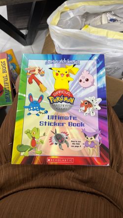 Pokémon Master's Club Ultimate Sticker Book