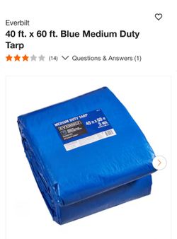Everbilt Tarp