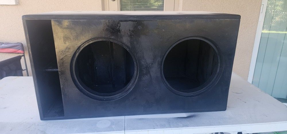 2 - 12 Inch Subwoofer Box
