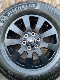 18” Toyota Tacoma & Tundra Wheels And Tires