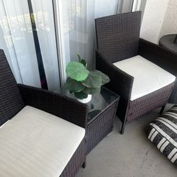 Patio Set W/ Ice Cooler