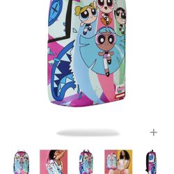 POWER PUFF GIRLS MONSTER SHARK BACKPACK