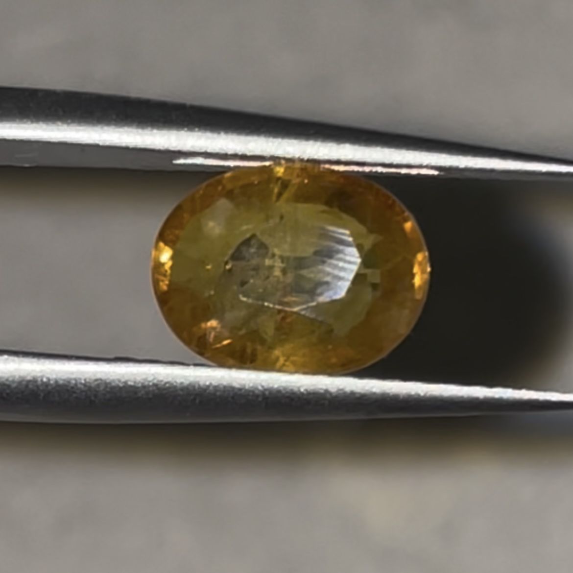 2.25Ct Natural Orange-Yellow Sapphire