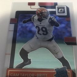 2022 Cam Taylor Donruss Football 