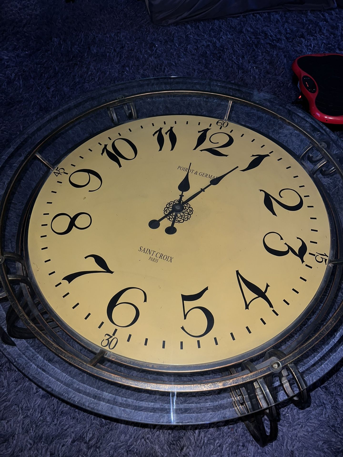 Antique Clock Coffee Table