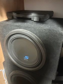 Alpine S-Series Subwoofer in Ported Box