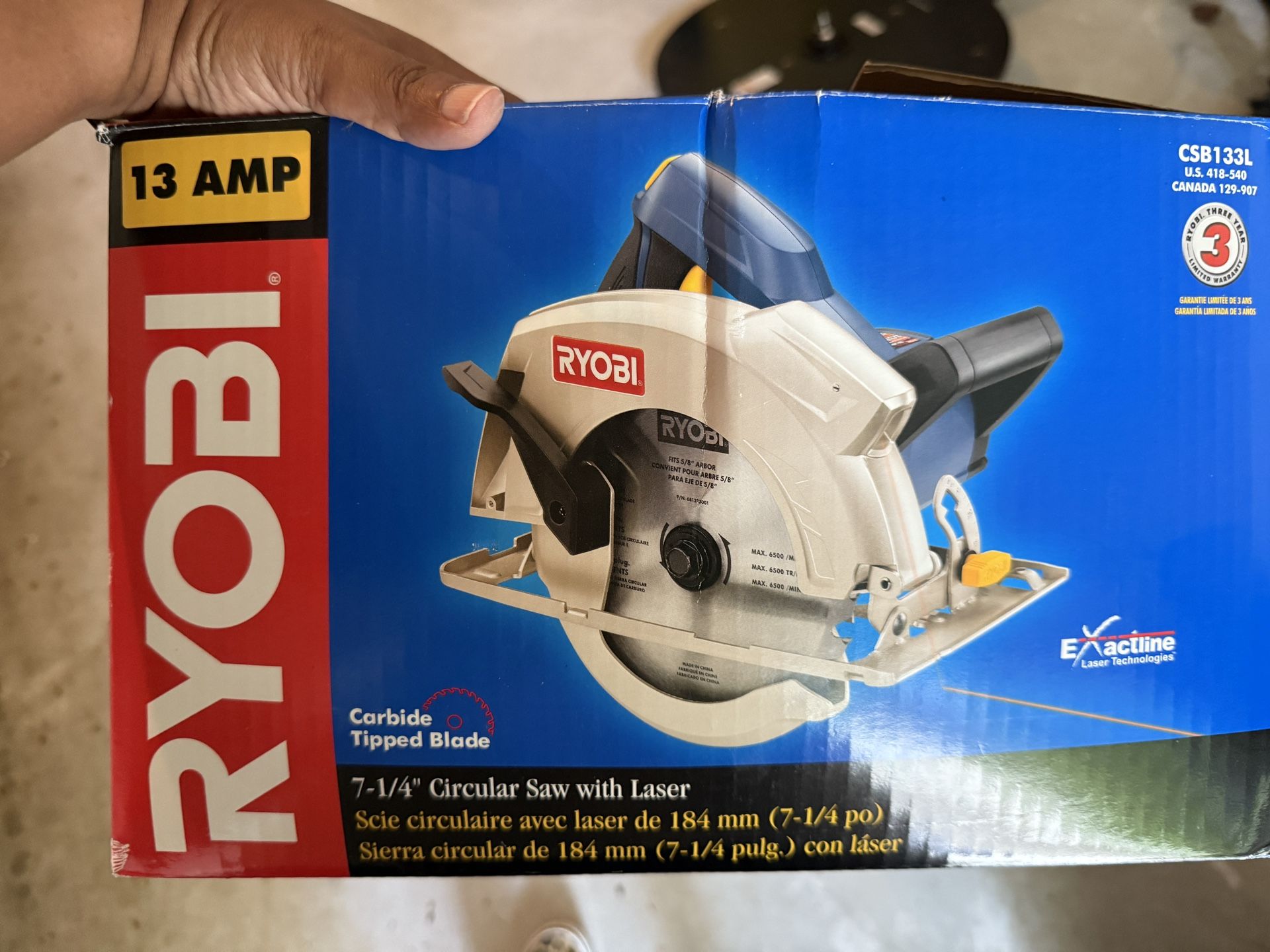 Ryobi Corded Circular Saw