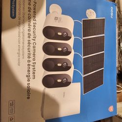 Aosu Home Security System Solar Powered