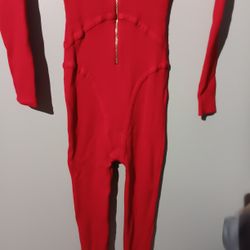 Red Women's Jumpsuit 