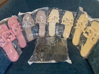 Sandals  EU38-39 & EU40-42, various colors.