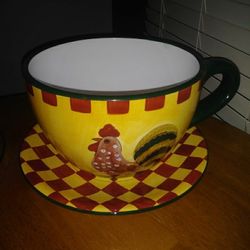 Red Check Rooster (For Plants)