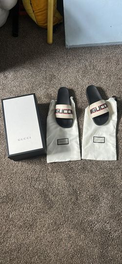 gucci slides size 10