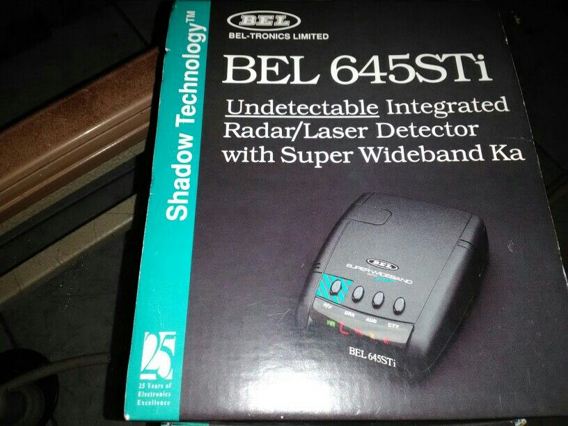Bell 645STi Undetectable Integrated Radar/Laser Detector with Super Wideband Ka