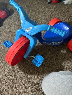 Kids Paw Patrol Plastic Tricycle Blue and Red