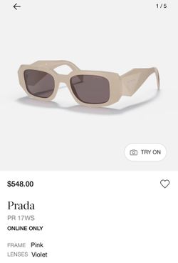 Prada PR 17WS Powder purple/Brown