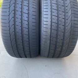 Two Pirelli P Zero Max Performance Summer Tires 275/30/21 