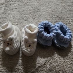 baby crochet shoes