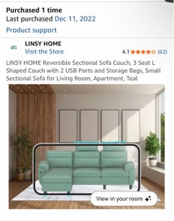 Free Couch from smoke free house
