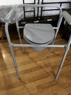 Bedside Commode, Walker + Cane