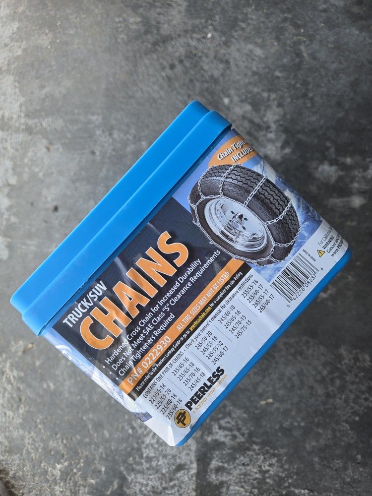 Snow Tire Chains Multiple Vehilcles