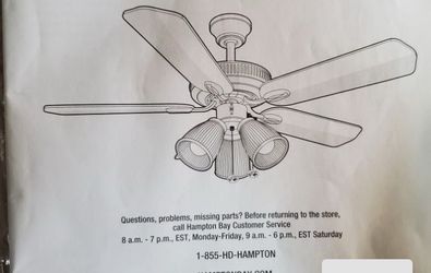 Ceiling Fan with Light