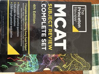 MCAT 4th Edition Complete Set