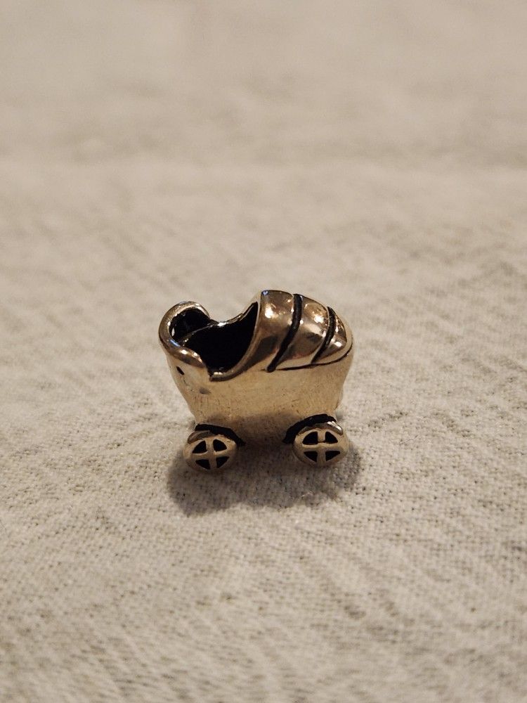 NEW Authentic Chamilia Charm.  Baby Carriage # GA-61.  Sterling Silver Charm.  Bundle to save on shipping costs!  Please check out my other numerous i
