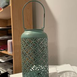 Tale Teal Candle Holder