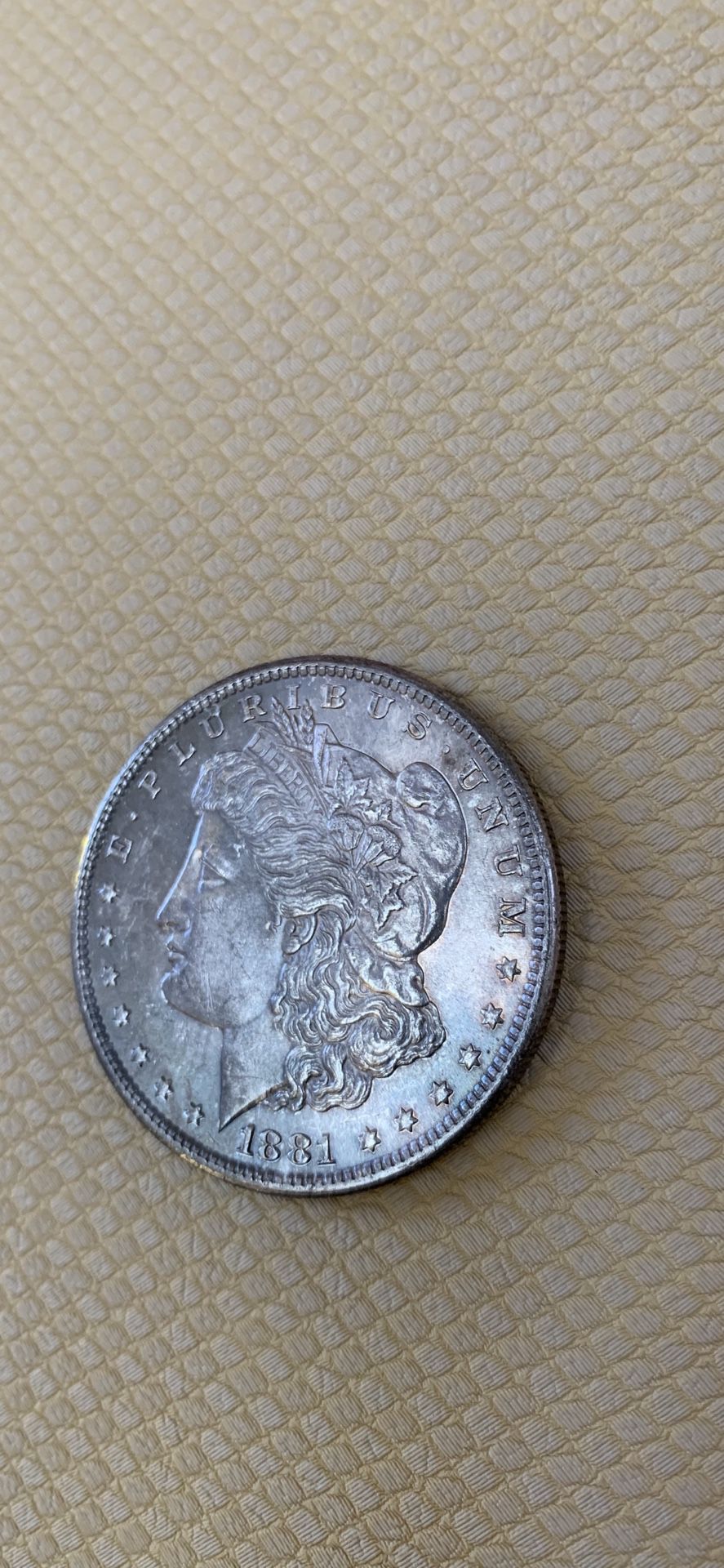 1881 S Morgan Silver Dollar 