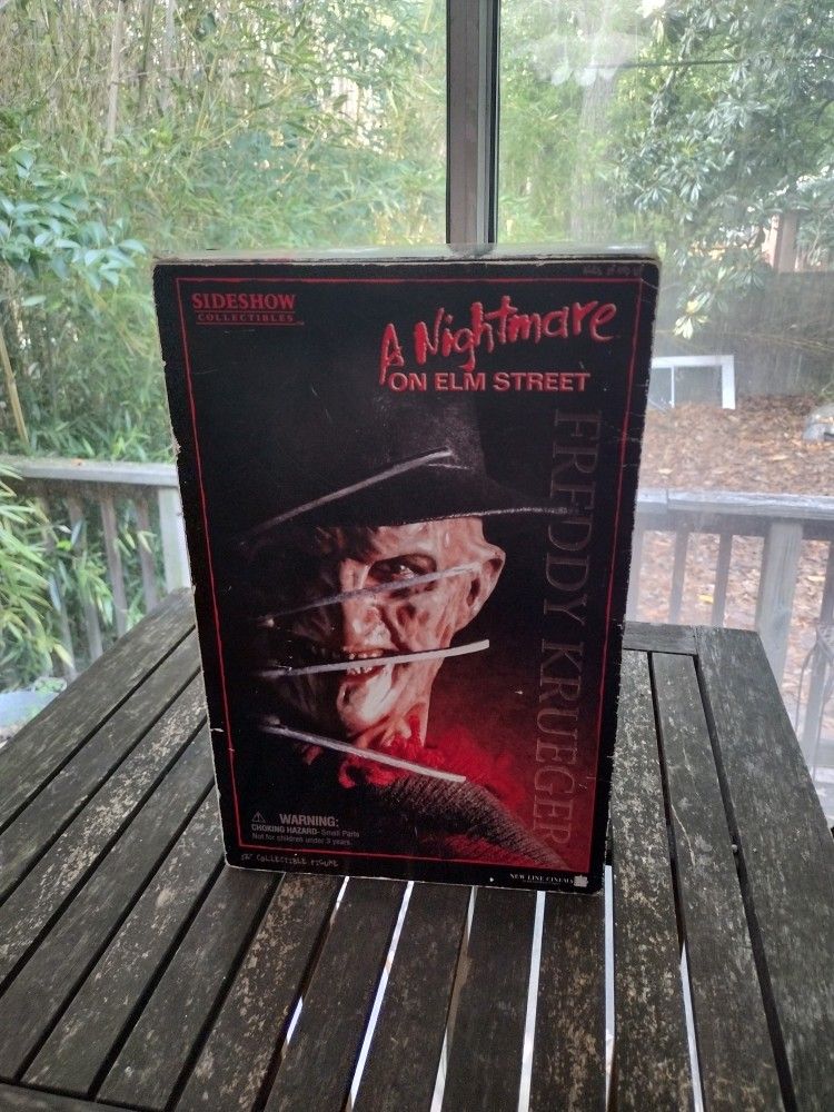 Nightmare On Elm Street Freddy Krueger Figuring In Box