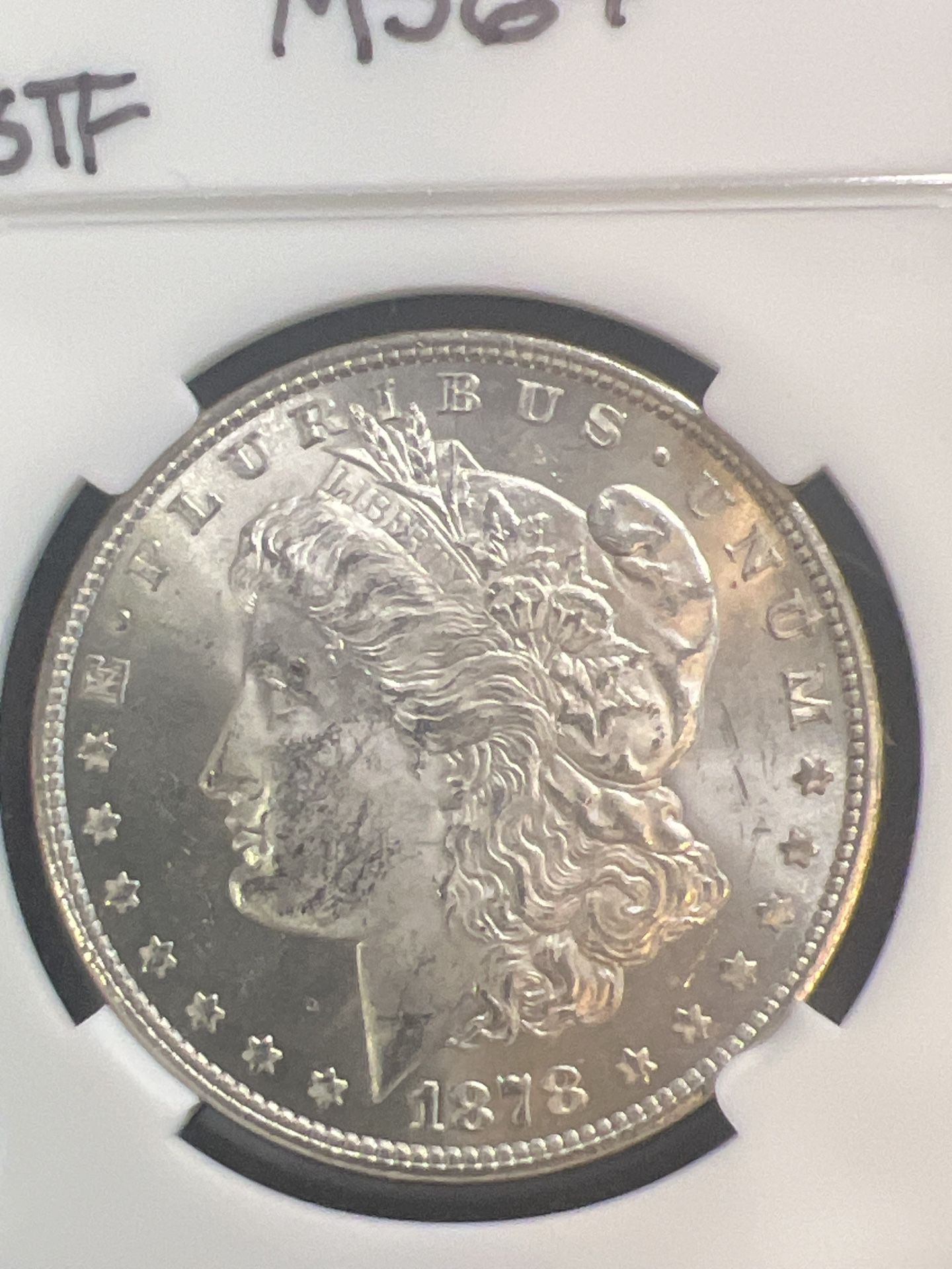 1878 Morgan Silver Dollar 8TF