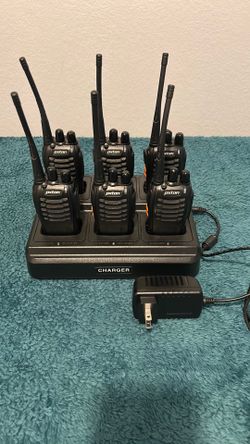 Paxton walkie-talkies with charger