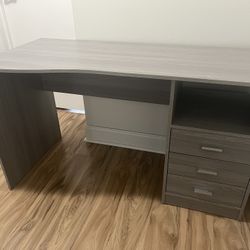 Grey Desk 