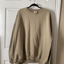 Jerzees Beige Sweatshirt 3XL