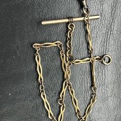 Antique gold pocket watch Chain