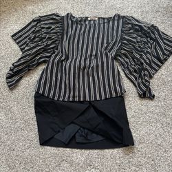 Blouse (L) And Skort (M)