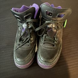black and purple spizacks size 10 