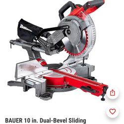 Bauer Double Bevel Mitre Saw 10”