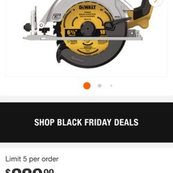 Dewalt Xr 6 1/2 Circular Saw