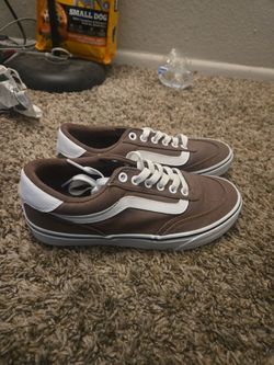Vans Low-Top Sneakers Brown and White